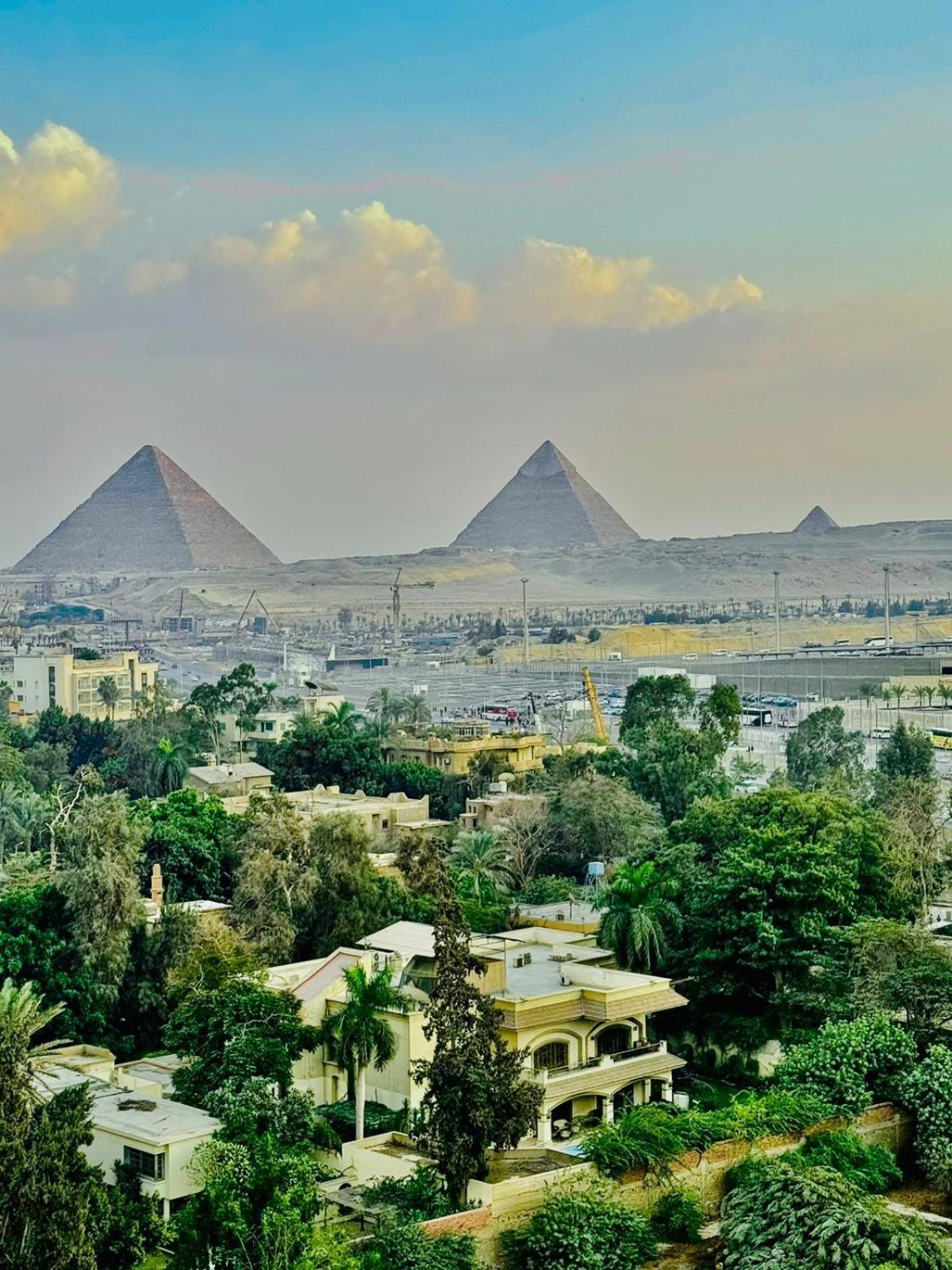 Grand Museum & Pyramids View Hotel Kafr Ghatati Luaran gambar